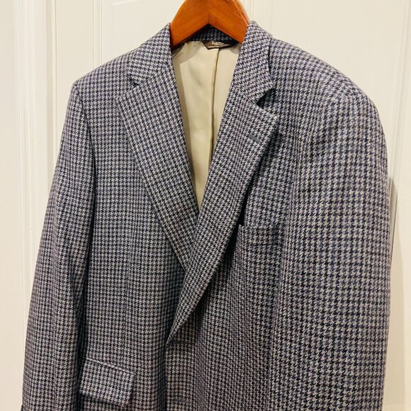Paul Stuart Wool Sport Coat Blazer Jacket Size 46 Long - Picture 2 of 16